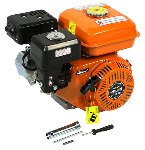 Изображение для Двигатели для бензо-техники Sturm! GE170-20S (7 лс,20 мм)