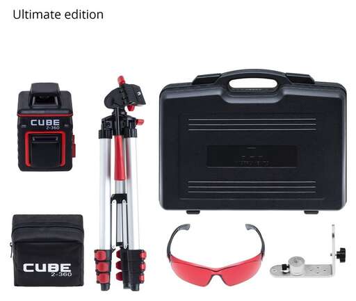 Изображение для Лазерный уровень ADA CUBE 2-360 ULTIMATE EDITION