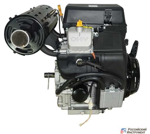 Изображение для Двигатель Loncin H765i 20А (30 лс, 25 мм, инжекторный, электростартер, катушка освещения 20А) + вариатор Сафари