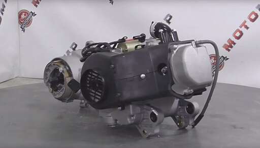 Изображение для Двигатель скутер 4х такт GY6-80 (длинный 12") 70 см3 150QMF ВАНЧАНГ (марк 49)