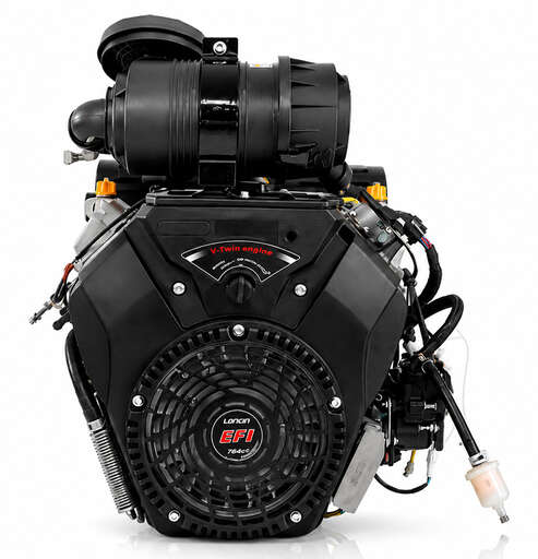 Двигатель Loncin H765I (LC2V80FD-EFI) цилиндр в/ф (Е type) Ø 28,575 мм (с механич.приводом дрос.засл)