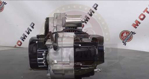 Изображение для Двигатель 4т. 125 см3 (С125) АЛЬФА 4МКПП по кругу, педаль Юп ВАНЧАНГ (марк 49)