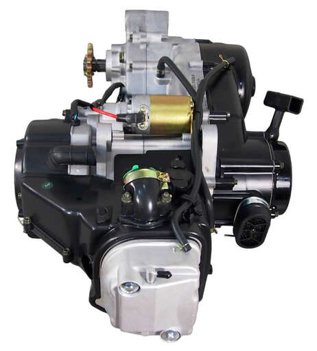 Изображение для Двигатель Dingo180 4х такт.180 см3 161QMJ (GY6-180)моноблок с редуктор. в сб. и масл. охлажд.,реверс