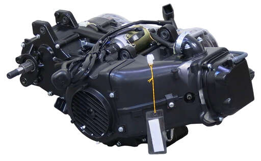 Изображение для Двигатель АТВ 4х такт. 180 см3 163QMK (GY6-180) моноблок с редуктором в сборе, эл+руч старт