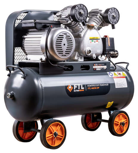 Изображение для Компрессор масляный ременной Foxweld 440/50 HP (2.2 кВт)