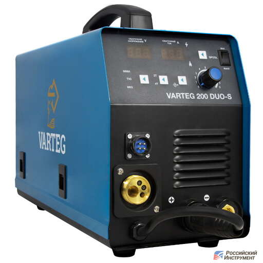 Изображение для Сварочный полуавтомат Foxweld Varteg 200 DUO-S (синергетическое управление, MMA/MIG-MAG/TIG LIFT)