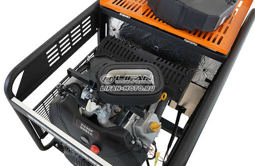 Изображение для Генератор бензиновый Lifan 20000E3А (19 кВт, электростартер, возможность автозапуска, 380В)