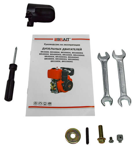 Изображение для Двигатель дизельный Brait BR300D (6 лс, 25 мм)