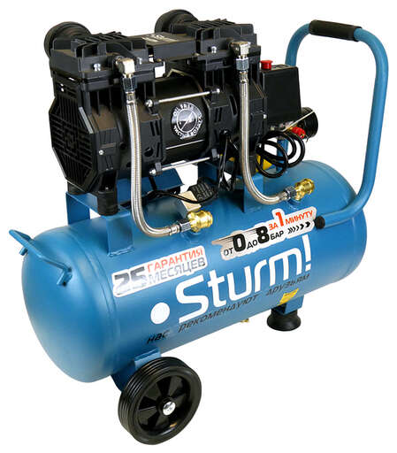Изображение для Компрессор безмасляный Sturm! AC93224OL (1.5 кВт)