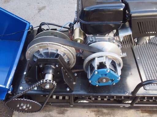 Изображение для Мотобуксировщик без лыжного модуля  ЛИДЕР-1-3Т-17АП (Lifan 17 лс, освещение, электростартер)