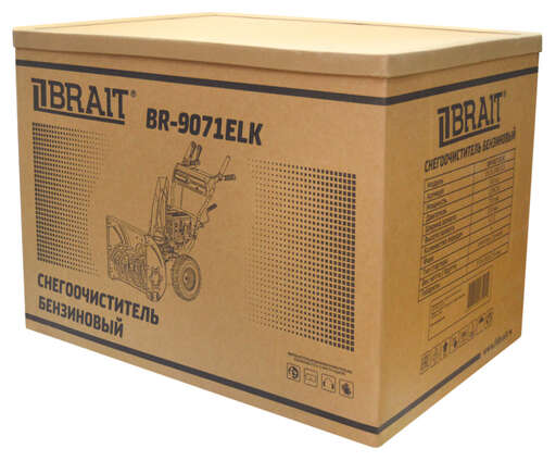 Изображение для Снегоочиститель бензиновый Brait BR-9071ELK ( LONCIN 9лс, электростартер, 6вперед/2назад)