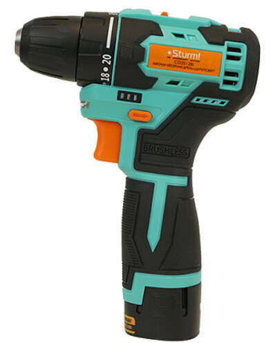 Изображение для Аккумуляторный шуруповерт Sturm! CD3512BL