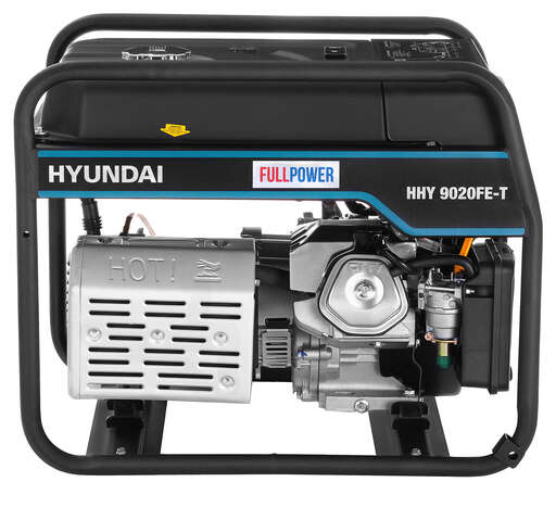 Изображение для Бензиновый генератор HYUNDAI HHY 9020FE-T (6.5 лс, электростартер, 220/380 В)