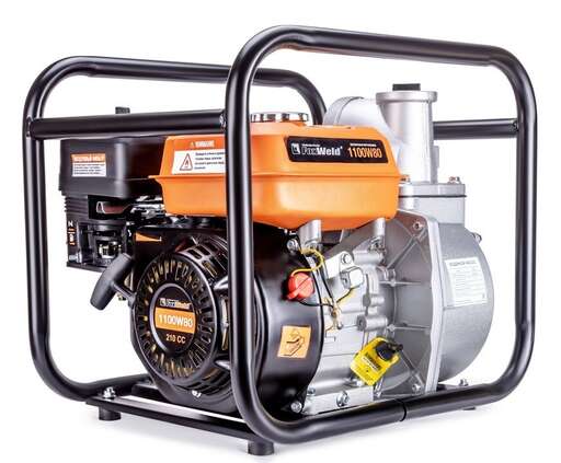 Изображение для Мотопомпа бензиновая FoxWeld 1100W80 (7 лс)