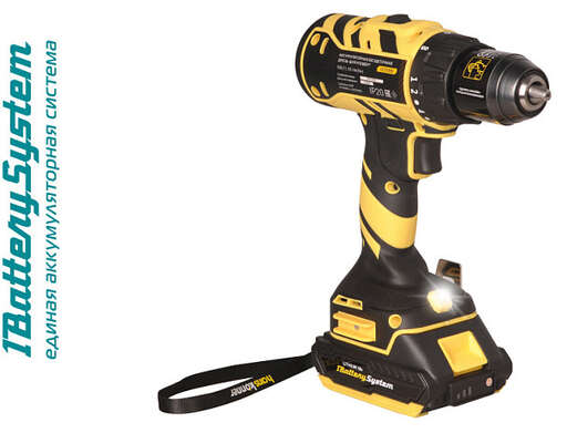 Изображение для Аккумуляторный шуруповерт Hanskonner HCD1865 1BatterySystem