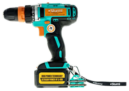 Изображение для Аккумуляторный шуруповерт Sturm! CD3220LT