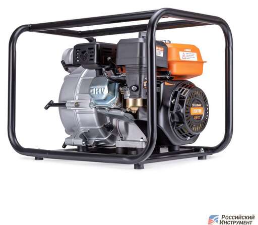 Изображение для Мотопомпа бензиновая FoxWeld 1350T80 (7 лс, для грязной воды)