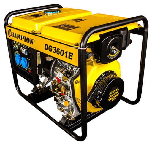 Изображение для Дизельный генератор CHAMPION DG3601E (3 кВт, электростартер)
