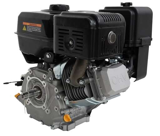 Изображение для Двигатель Loncin G500F (A type) D25 7А (22 лс, катушка 7А, 25 мм)