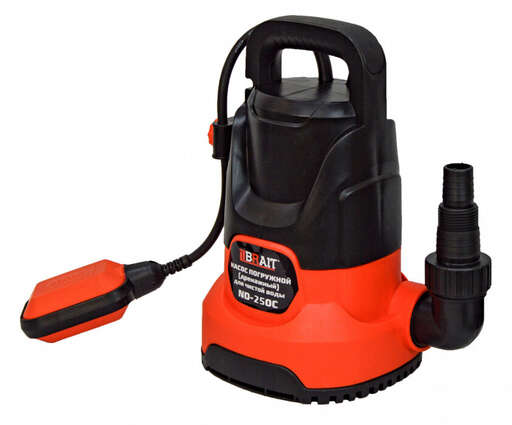 Изображение для Насос дренажный погружной Brait ND-250C (0.25 кВт, чистая вода)