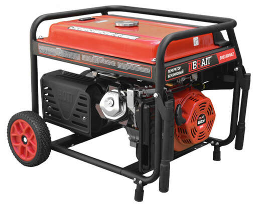 Изображение для Генератор бензиновый Brait BR11000VE2 (максимальная мощность при 380В-8.5 кВт, максимальная мощность при 220В — 7,65 кВт)