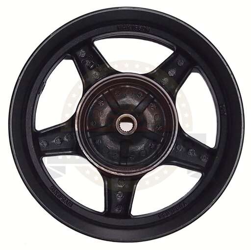 Изображение для Обод 12" задний литой, барабан. тормоз WIZARD LED (5-ти лучевой) (056)