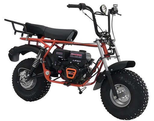 Изображение для Мотоцикл СКАУТ САФАРИ 3L-8Е+ BIGFOOT FORK (8 лс, электро и кикстартер, фара, телескопическая вилка, передняя и задняя подвеска, двухместное седло)