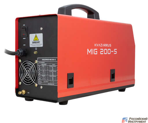 Изображение для Сварочный полуавтомат Foxweld KVAZARRUS MIG 200-S (синергетическое управление, MMA/MIG-MAG/TIG LIFT)