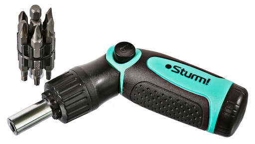 Изображение для Отвертка реверсивная, 14 в 1, CrV Sturm!