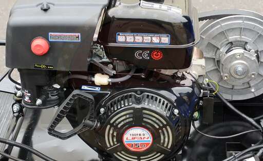 Изображение для Мотобуксировщик Лидер-1S-3Т-15АП с седельным модулем (Lifan 15 лс, электростартер, фара, адаптивная подвеска)