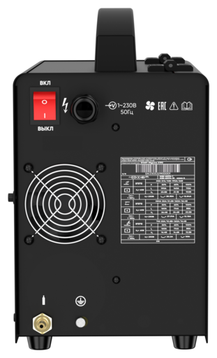 Изображение для Сварочный полуавтомат START MIGLine X190 (синергетическое управление, MMA/MIG-MAG)