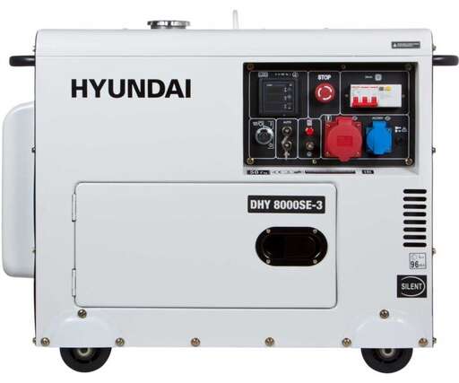 Изображение для Дизельный генератор HYUNDAI DHY 8000SE-3