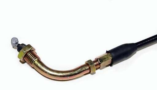 Изображение для Трос газа L-1150мм, ход-100мм, загнутый, трицикл АЯКС-030/035 (S-NCZF020)