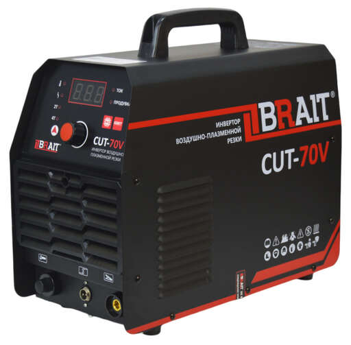 Изображение для Инвертор для воздушно-плазменной резки Brait CUT-70V (9.5 кВт, трехфазный)