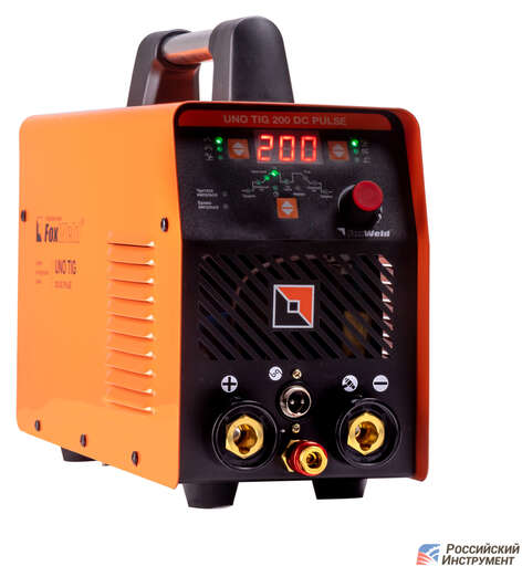 Изображение для Аппарат аргонодуговой сварки Foxweld UNO TIG 200 DC PULSE