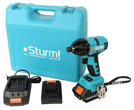 Изображение для Аккумуляторный винтоверт Sturm! CD300H 1BatterySystem