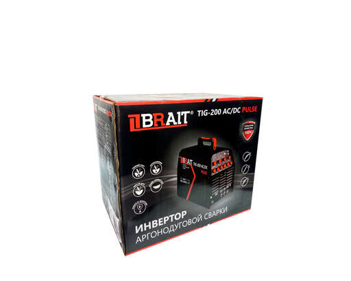 Изображение для Инвертор аргонодуговой сварки BRAIT TIG-200 AC/DC PULSE TIG/MMA
