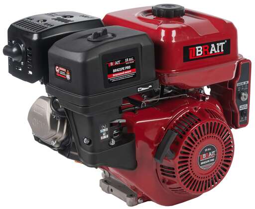 Изображение для Двигатель Brait 421PE-R PRO 7А (15 лс, автоматическое сцепление, электростартер, катушка освещения 7А, профессиональный)