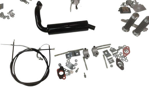 Изображение для Двигатель веломотор BW 85 ( 3.2 лс, КОМПЛЕКТ для установки)