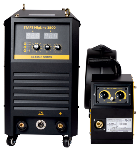 Изображение для Сварочный полуавтомат START MIG3500 2ST3500 (MMA/MIG-MAG)