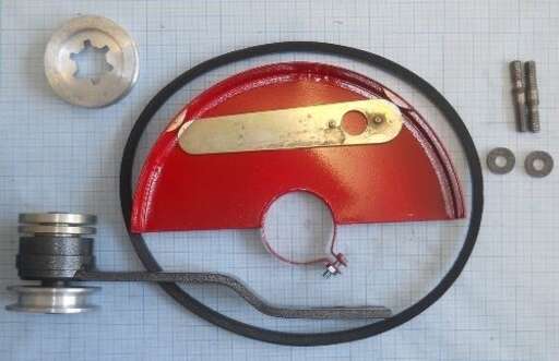 Изображение для Насадка-бензорез (мотоболгарка) к китайской бензопиле 4518,4520,5218,5220 (Ø круга - 230 мм)