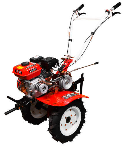 Изображение для Мотоблок бензиновый BR-402 (7л.с.) колёса 4*10, ременной, 4 скорости вперёд 2 назад