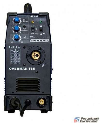Изображение для Сварочный полуавтомат Aurora PRO OVERMAN 185 Mosfet (MMA/MIG-MAG)