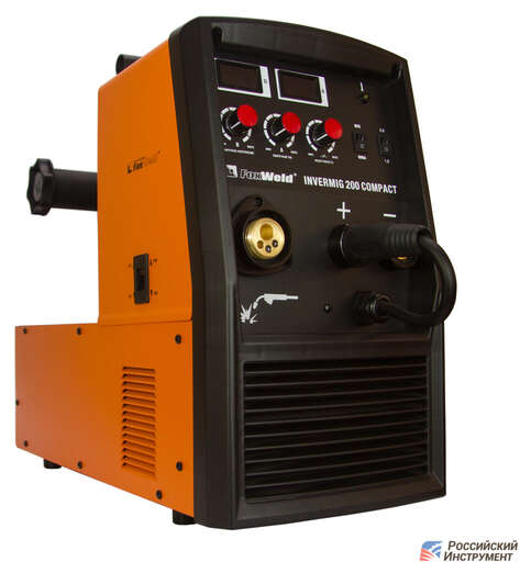 Изображение для Сварочный полуавтомат Foxweld INVERMIG 200 COMPACT (MMA/MIG-MAG)