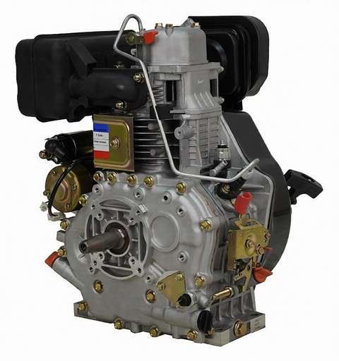 Изображение для Двигатель дизельный Lifan С188FD 6А (13 лс, электростартер, катушка освещения 6А, конус 75 мм),