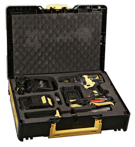 Изображение для Аккумуляторный шуруповерт Hanskonner HCD20165PRO 1BatterySystem