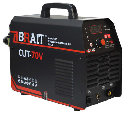 Изображение для Инвертор для воздушно-плазменной резки Brait CUT-70V (9.5 кВт, трехфазный)
