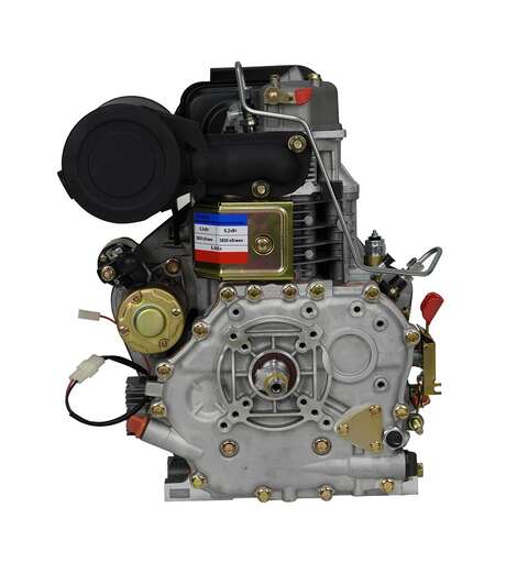 Изображение для Двигатель дизельный Lifan С192FD (15 лс, конусный вал, электростартер, катушка освещения 6А)