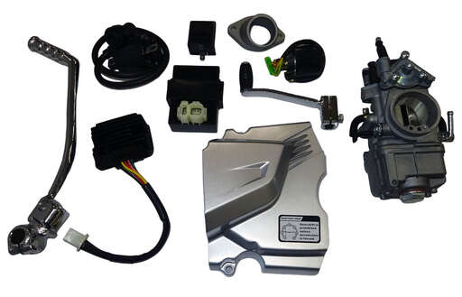 Изображение для Двигатель 4т. 250 см3 172FMМ-6 Zongshen CB250-RL (4 клап.) 5МКПП, эл.+кик старт, баланс.вал