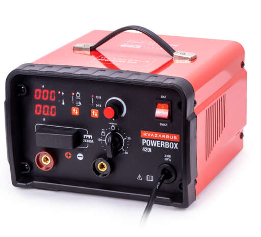 Изображение для Пуско-зарядное устройство Foxweld KVAZARRUS PowerBox 420I (таймер, цветная коробка)